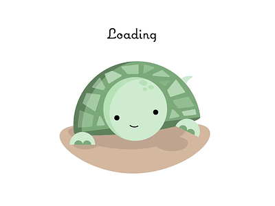 Little speedy turtle animation design first design firstshot illustration