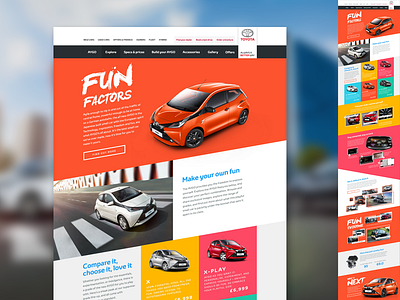 Toyota Aygo Website