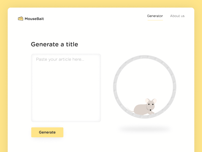 Waiting for User Input blog clickbait generate input mouse story text title ui webpage website wheel
