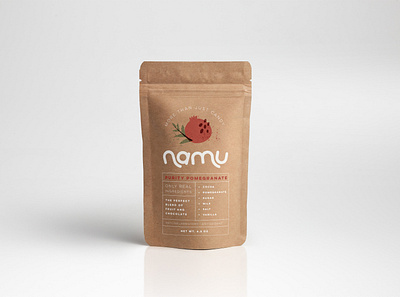 Namu Candy Pomegranate Packaging branding candy logo packaging