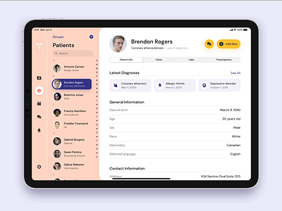 E-Prescription Platform animation clinical dashboard dashboard ui doctor e-prescription erx erx app health medical medicine patient software ui ux web app yalantis