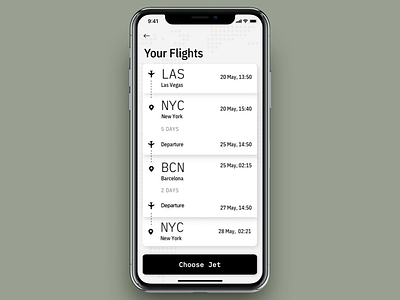 Uber for Private Jets animation flight app flight booking flight sear jets private jet uber uiux yalantis