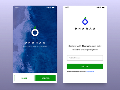 DHARAA mobile app android app design mobile app ui ux