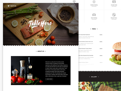 Table Hero - Landing Page Template