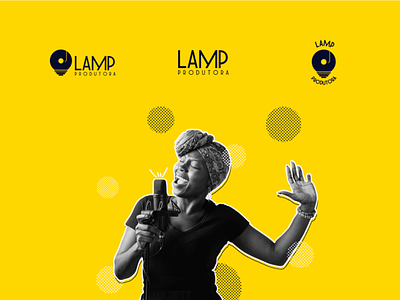 Lamp Produtora brand criatividade design graphic identidade visual music