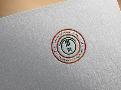 it logo design illustration logo