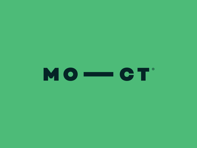 MO—CT dynamic identity logo typography