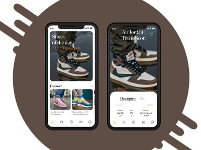 SNEAKER APPS app daily ui dailyui design shoes sneakerhead sneakers