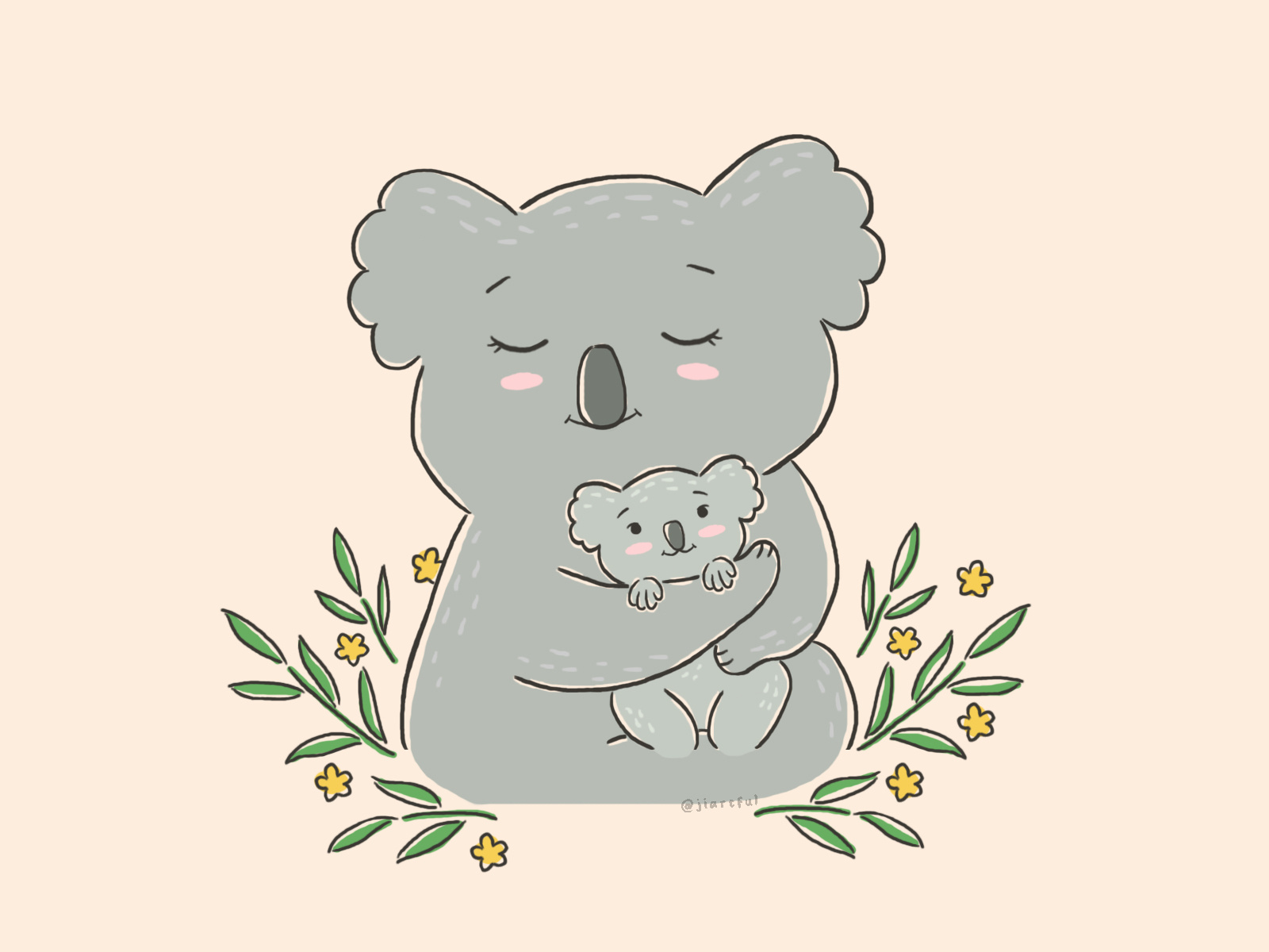 Mama Bear by Jia Jarin on Dribbble