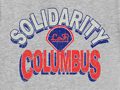 Solidarity Baseball baseball branding columbus design dj event event branding event design event flyer hip hop hiphop lo fi lofi logo shirt solidarity