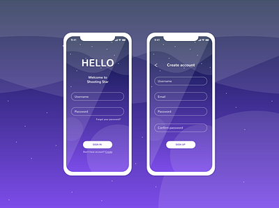 Daily UI challenge Day 01 - Sign up page app dailyui dailyui 001 design illustrator minimal signup ui ux uxui vector xd xd design