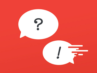 QuikReply conversation fast icons illustration quick reply