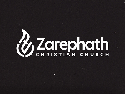 Zarephath 03 branding christian church cross design flame identity illustration illustrator logo