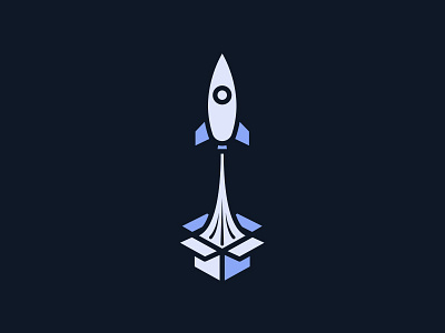 Rocket Ship branding dailylogochallenge design icon logo rocket rocketship space