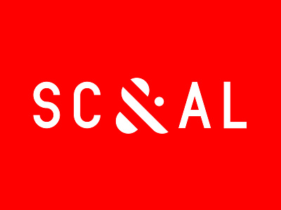 SC"AND"AL ampersand branding dailylogochallenge design high fashion icon identity logo logotype scandal supreme