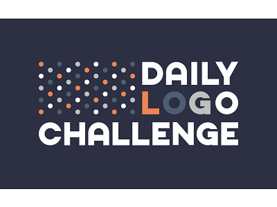 Daily Logo Challenge branding challenge daily dailylogochallenge design flag identity illustrator logo polka dots