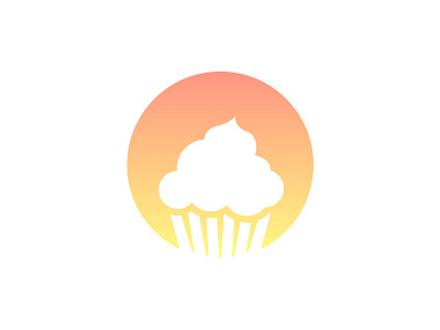 Cupcake bakery branding challenge cupcake daily dailylogochallenge design identity illustrator logo