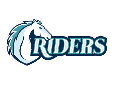 Riders branding challenge daily dailylogochallenge design horse identity illustrator logo riders sports