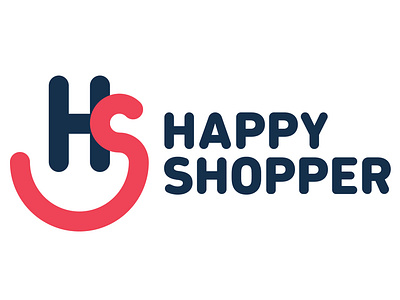 Happy Shopper branding convenience store happy hs identity illustration illustrator logo logohunt shopper