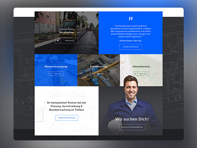 Engineer Office SAUTER Web Design Overview adobexd company design engineer layout screendesign web webdesign wordpress xd