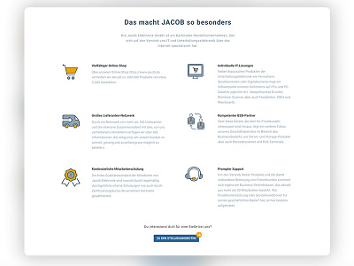 Jacob Web Design Company Career Page Icons adobexd career company icons page screendesign web webdesign wordpress xd