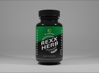 Bottle Design For Supplement