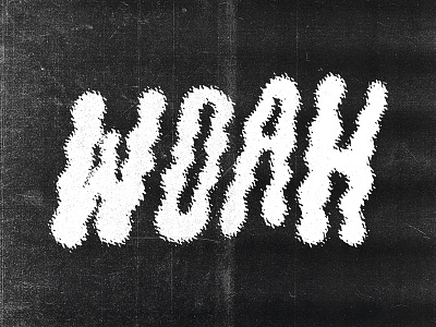 Woah hand drawn type lettering type typography