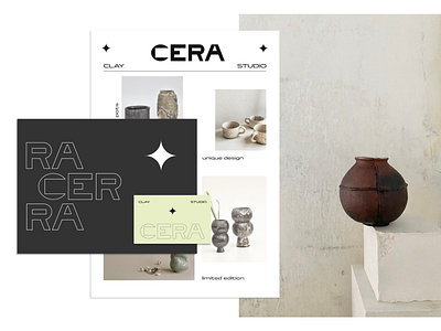 CERA/ Design identity branding design design identity graphic design illustration logo logo design logotype minimal print typography ui visualidentity