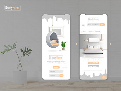 AR Interior app concept adobephotoshop adobexd augmentedreality cameraapp figma interiordesign logo mobile ui mobile ui design mobile ui kit sketch uidesign uiux