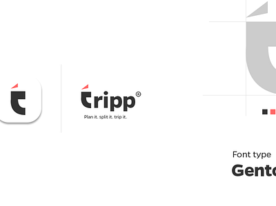 Branding for tripp app adobe illustrator adobephotoshop design logo