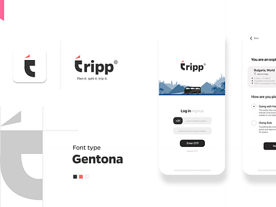 Tripp App UX design