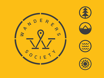 Wanderers branding design