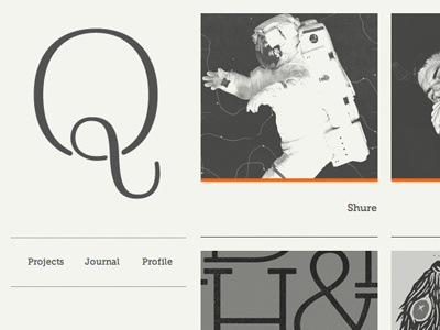 New Site grid typography web