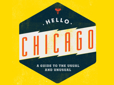 Hello Chicago design illustration