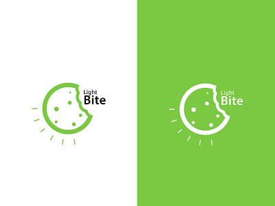 Light Bite logo branding design logo minimal vector