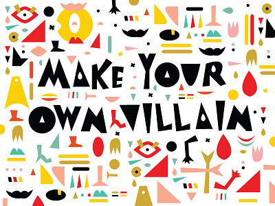 Make Your Own Villain funky game