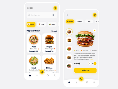 Fast food delivery application