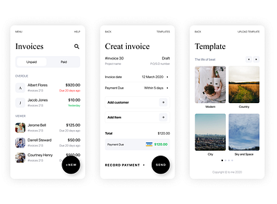 White mode for Mobile UI design design mobile ui ux