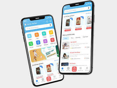 PetShop ecommerce homeapp mobile