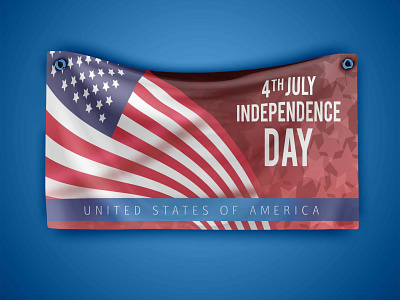 Free Independence day Banner Mockup design free psd mockup freebie photoshop psd mockup