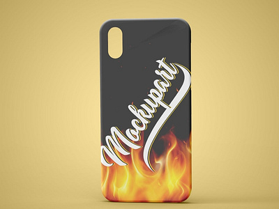 Free iPhone X Cover Mockup PSD Mockuphut Exclusive