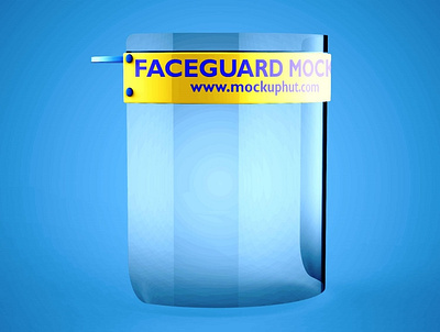 Free Face guard Mockup PSD Mockuphut Exclusive branding design free psd freebie psd mockup vector