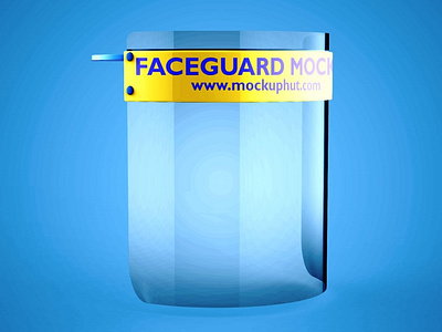 Free Face guard Mockup PSD Mockuphut Exclusive
