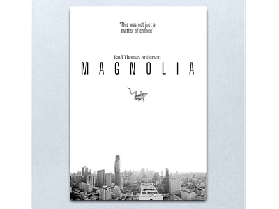 Magnolia branding design film poster film posters illustration logo magnolia magnolia movie movie movie poster movie posters paul thomas andersen tom cruise ui