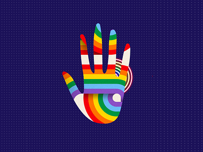Cover Art for a Pride Podcast Episode artwork branding cover art graphic graphic design hand illustration lgbt podcast pride