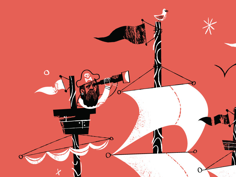 Pirate Ship Final–ish. View attachment. by Joshua Gille on Dribbble