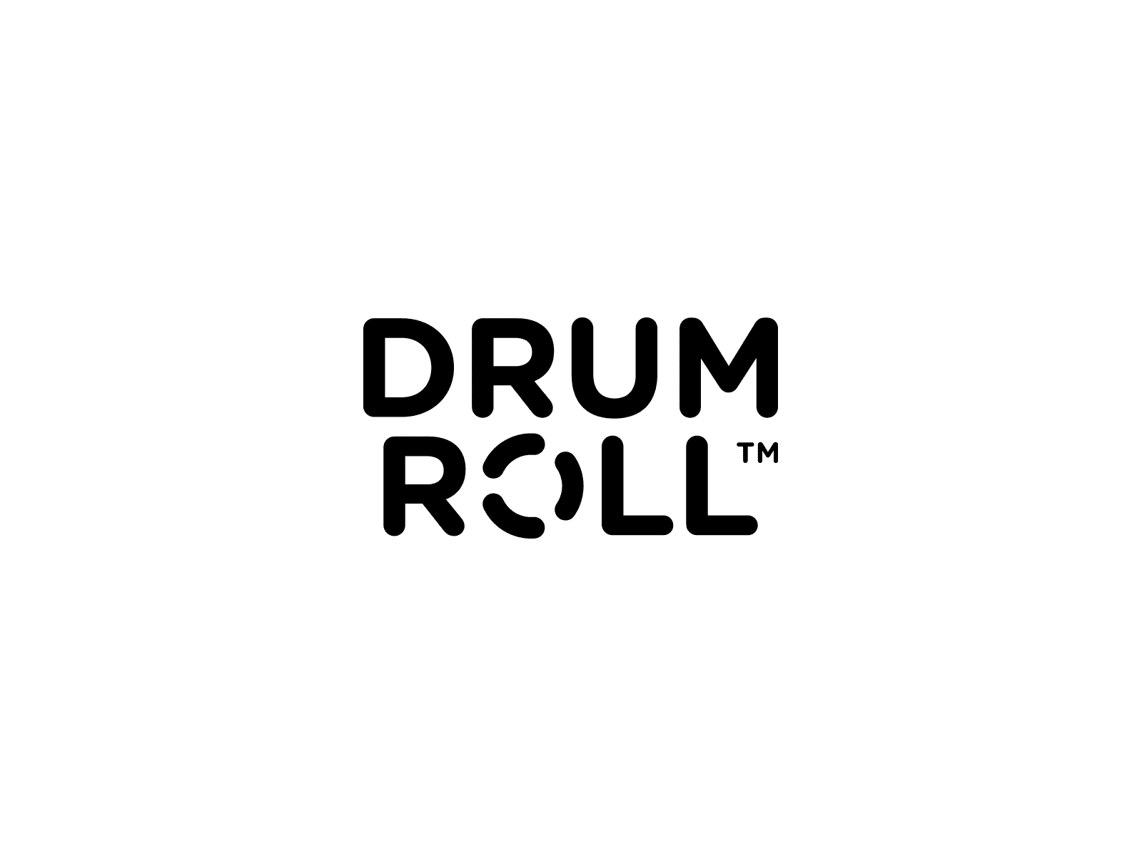 Drum Roll Studio animation brand branding drum drumroll identity riso risograph roll studio wordmark