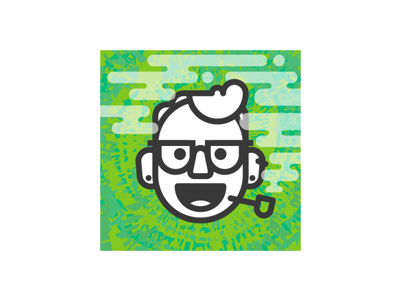 Happy 420 Avatar by Joshua Gille on Dribbble