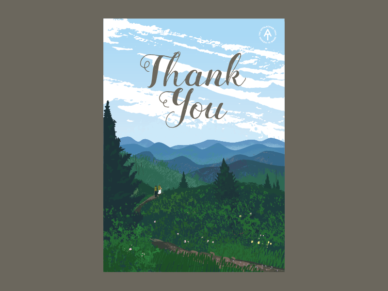 thank appalachian dribbble