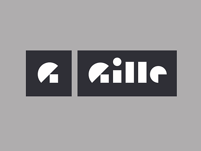 Gille Logotype 3.0 brand circle g geometry identity mark square triangle